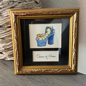 Small Shoe Framed Print